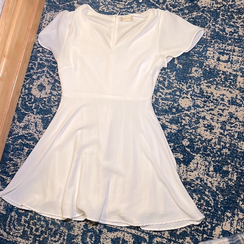Altar’d state white cocktail dress